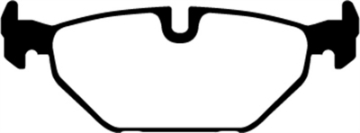 Picture of EBC 99-01 Saab 9-5 2-3 Turbo Aero Ultimax2 Rear Brake Pads