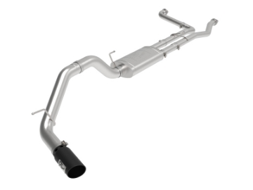 Picture of aFe MACHForce XP Exhausts Cat-Back SS-409 Nissan Titan XD 16-19 V8-5-6L - Black
