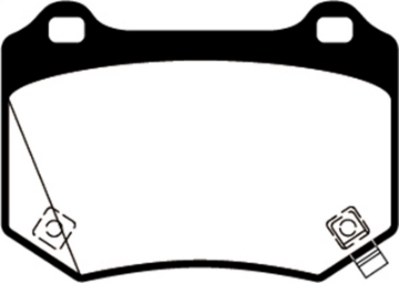 Picture of EBC 18+ WRX STI Yellowstuff Rear Brake Pads