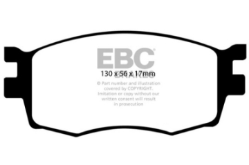 Picture of EBC 06-11 Hyundai Accent 1-6 Greenstuff Front Brake Pads