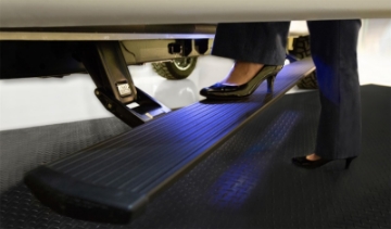 Picture of AMP Research 2020 Ford F150 -250-350-450 PowerStep Running Boards Plug N Play - Black
