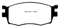 Picture of EBC 06-11 Hyundai Accent 1-6 Ultimax2 Front Brake Pads