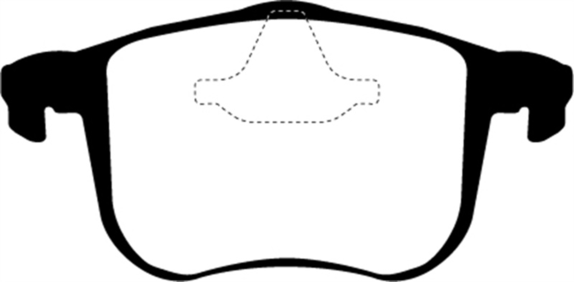 Picture of EBC 06-11 Saab 9-3 2-0 Turbo Aero Greenstuff Front Brake Pads
