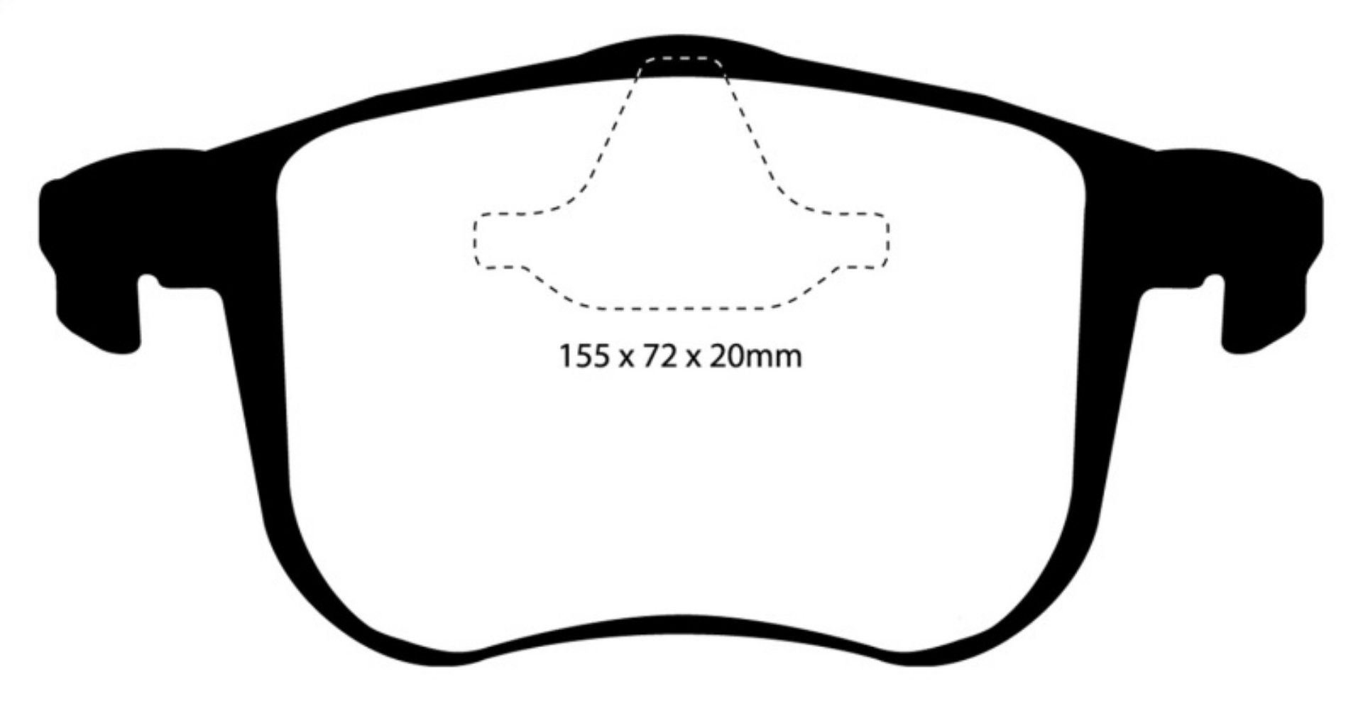 Picture of EBC 06-11 Saab 9-3 2-0 Turbo Aero Yellowstuff Front Brake Pads