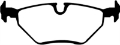 Picture of EBC 99-02 BMW Z3 2-5 Ultimax2 Rear Brake Pads