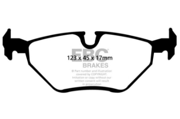 Picture of EBC 99-02 BMW Z3 2-5 Ultimax2 Rear Brake Pads