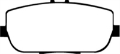 Picture of EBC 06-15 Mazda Miata MX5 2-0 Redstuff Rear Brake Pads