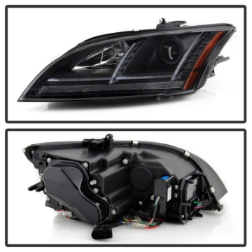 Picture of Spyder 08-15 Audi TT HID Model Only Projector Headlights - Sequential Signal - Black