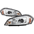 Picture of Spyder 06-13 Chevy Impala - 06-07 Chevy Monte Carlo Projector Headlights - Light Bar - Chrome