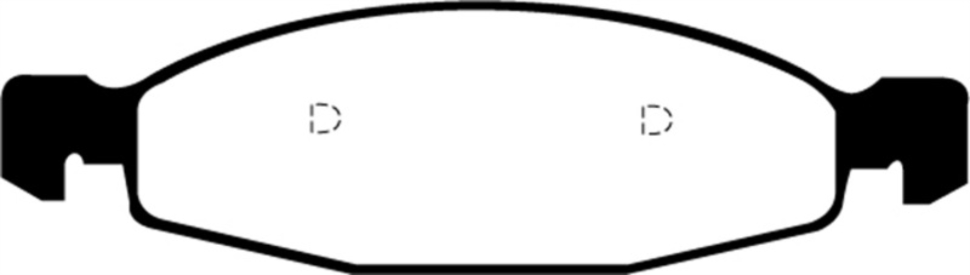 Picture of EBC 99-02 Jeep Grand Cherokee 4-0 ATE Ultimax2 Front Brake Pads