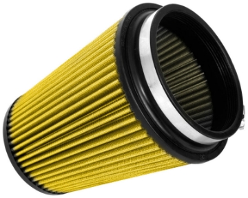 Picture of Airaid Universal Air Filter - Cone 5in FLG x 6-1-2in B x 4-3-4in T x 7-9-16in H - Synthaflow