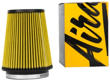 Picture of Airaid Universal Air Filter - Cone 5in FLG x 6-1-2in B x 4-3-4in T x 7-9-16in H - Synthaflow