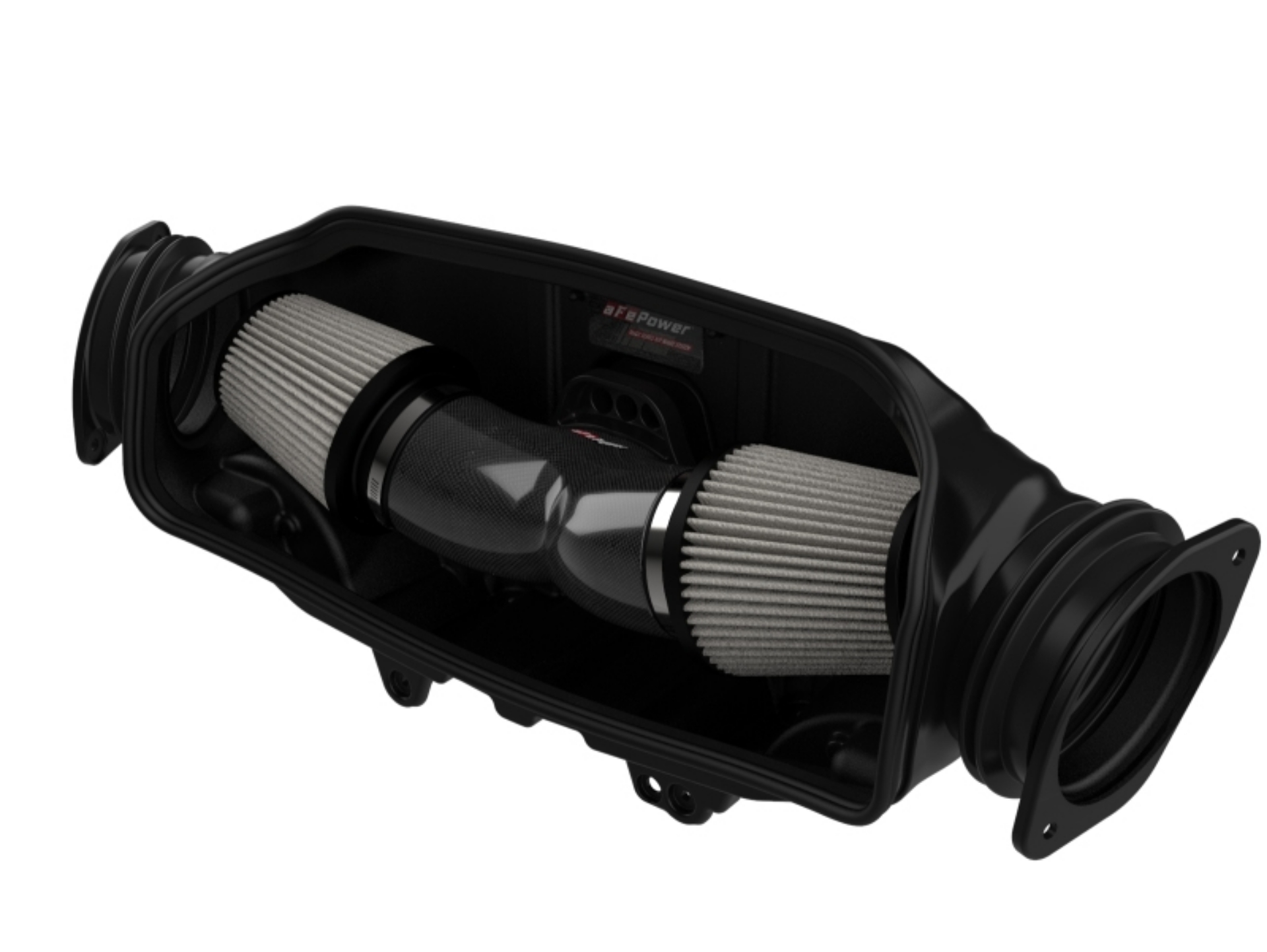Picture of aFe 2020 Corvette C8 Track Series Carbon Fiber Cold Air Intake System With Pro DRY S Filters