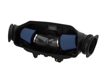 Picture of aFe 2020 Chevrolet Corvette C8 Track Series Carbon Fiber Cold Air Intake System With Pro 5R Filters