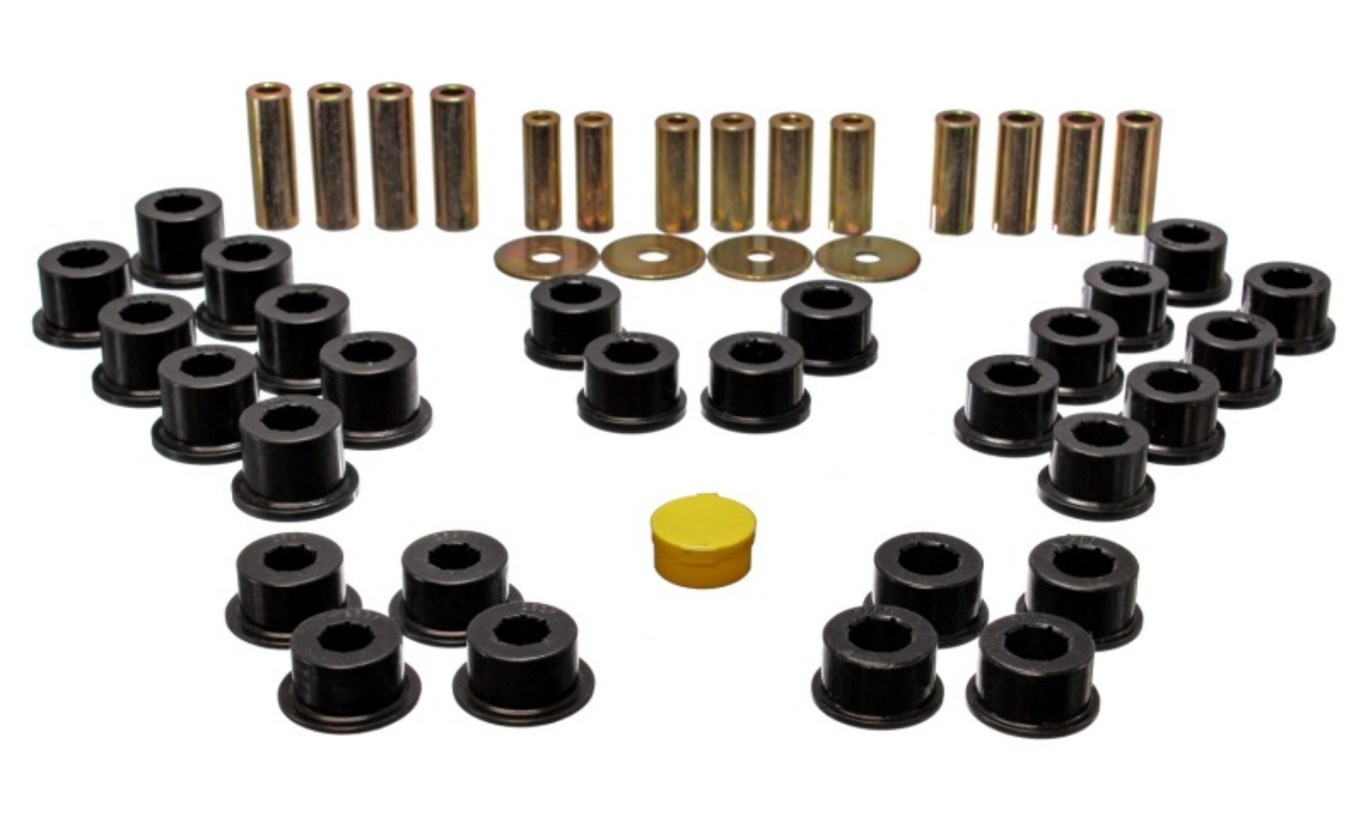 Picture of Energy Suspension 90-97 Mazda Miata Black Rear Control Arm Bushing Set