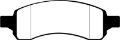 Picture of EBC 07+ Buick Enclave 3-6 Greenstuff Front Brake Pads