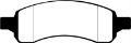 Picture of EBC 07+ Buick Enclave 3-6 Greenstuff Front Brake Pads