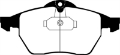 Picture of EBC 99-02 Saab 9-3 Convertible Redstuff Front Brake Pads