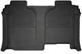 Picture of Husky Liners 19-23 Chevrolet Silverado 1500 CC WeatherBeater Black 2nd Row Floor Liners
