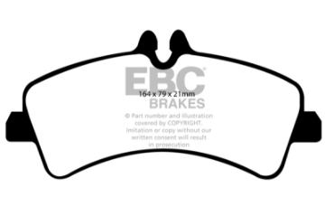 Picture of EBC 07+ Dodge Sprinter 3500 DRW Greenstuff Rear Brake Pads