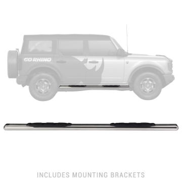 Picture of Go Rhino 18-20 Jeep Wrangler JLU 1000 Series Side Steps - SS