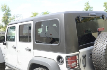 Picture of DV8 Offroad 07-18 Jeep Wrangler JK Hard Top Square Back - 4 Door