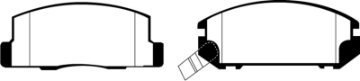 Picture of EBC 99-02 Toyota MR2 1-8 Ultimax2 Rear Brake Pads