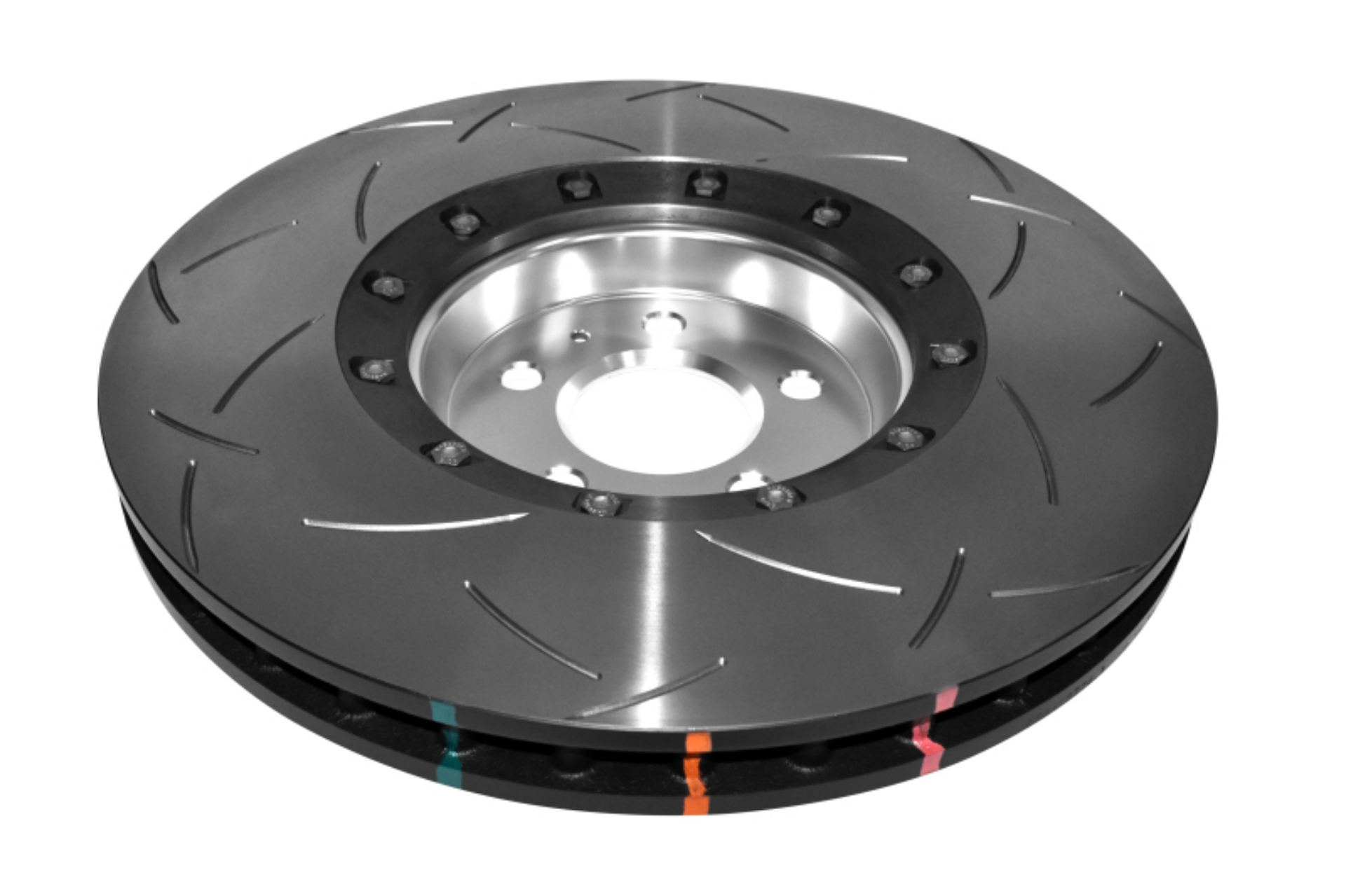 Picture of DBA 14-17 Audi A8 Quattro 4-0L 5000 Fully Assembled 2-Pc Silver Hat T3 Slot Rotor 380mm x 36mm