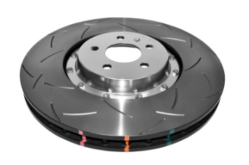 Picture of DBA 14-17 Audi A8 Quattro 4-0L 5000 Fully Assembled 2-Pc Silver Hat T3 Slot Rotor 380mm x 36mm