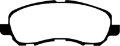 Picture of EBC 07+ Jeep Compass 2-0 262mm Rear Rotors Greenstuff Front Brake Pads