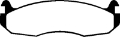 Picture of EBC 99-03 Am General H1  12100 GVW Greenstuff Front Brake Pads