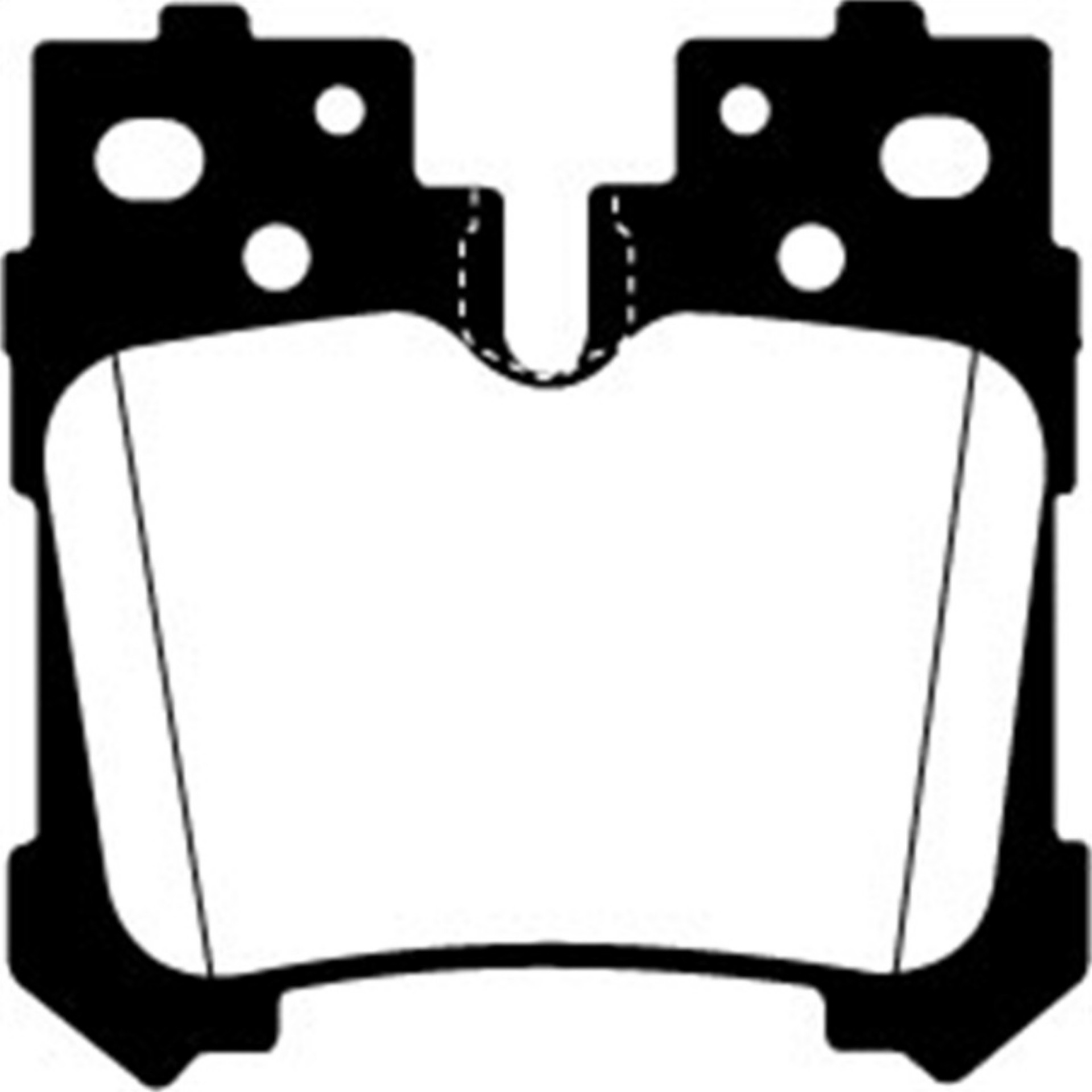 Picture of EBC 07+ Lexus LS460 4-6 Redstuff Rear Brake Pads