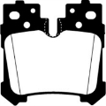 Picture of EBC 07+ Lexus LS460 4-6 Redstuff Rear Brake Pads