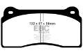 Picture of EBC 2012+ Nissan GT-R R35 w-M12-M14 Bolts & Iron Rotors Yellowstuff Rear Brake Pads