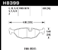 Picture of Hawk 84-4-91 BMW 325 E30 HT-10 Rear Race Pads NOT FOR STREET USE