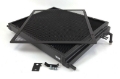 Picture of CSF 2014+ BMW M3-M4 F8X Front Mount Heat Exchanger w-Rock Guard - Black