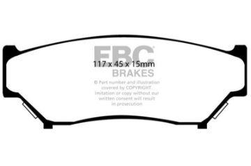 Picture of EBC 99-03 Chevrolet Tracker 2-0 Ultimax2 Front Brake Pads