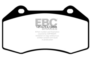 Picture of EBC 07-08 Chevrolet Cobalt 2-0 Supercharged SS Ultimax2 Front Brake Pads