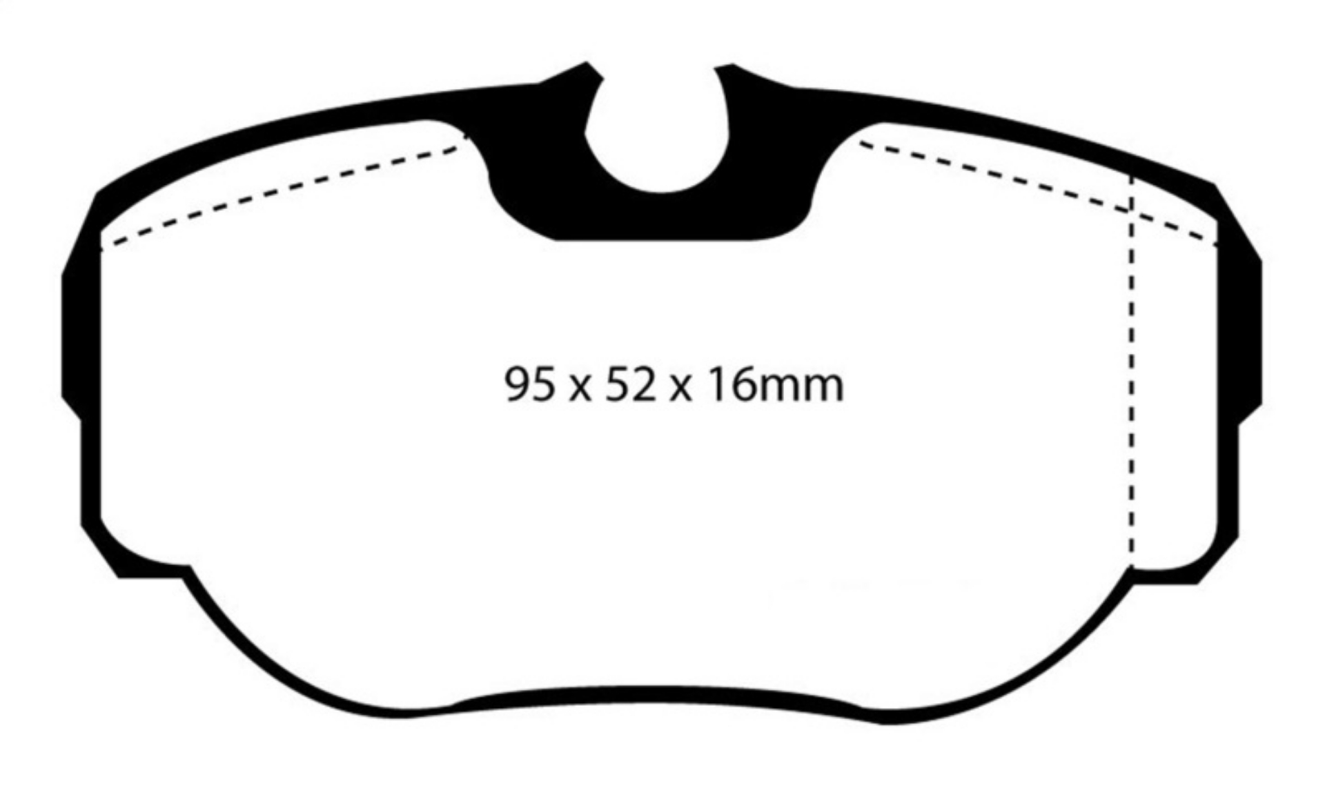 Picture of EBC 99-03 Land Rover Discovery Series 2 4-0 Greenstuff Rear Brake Pads