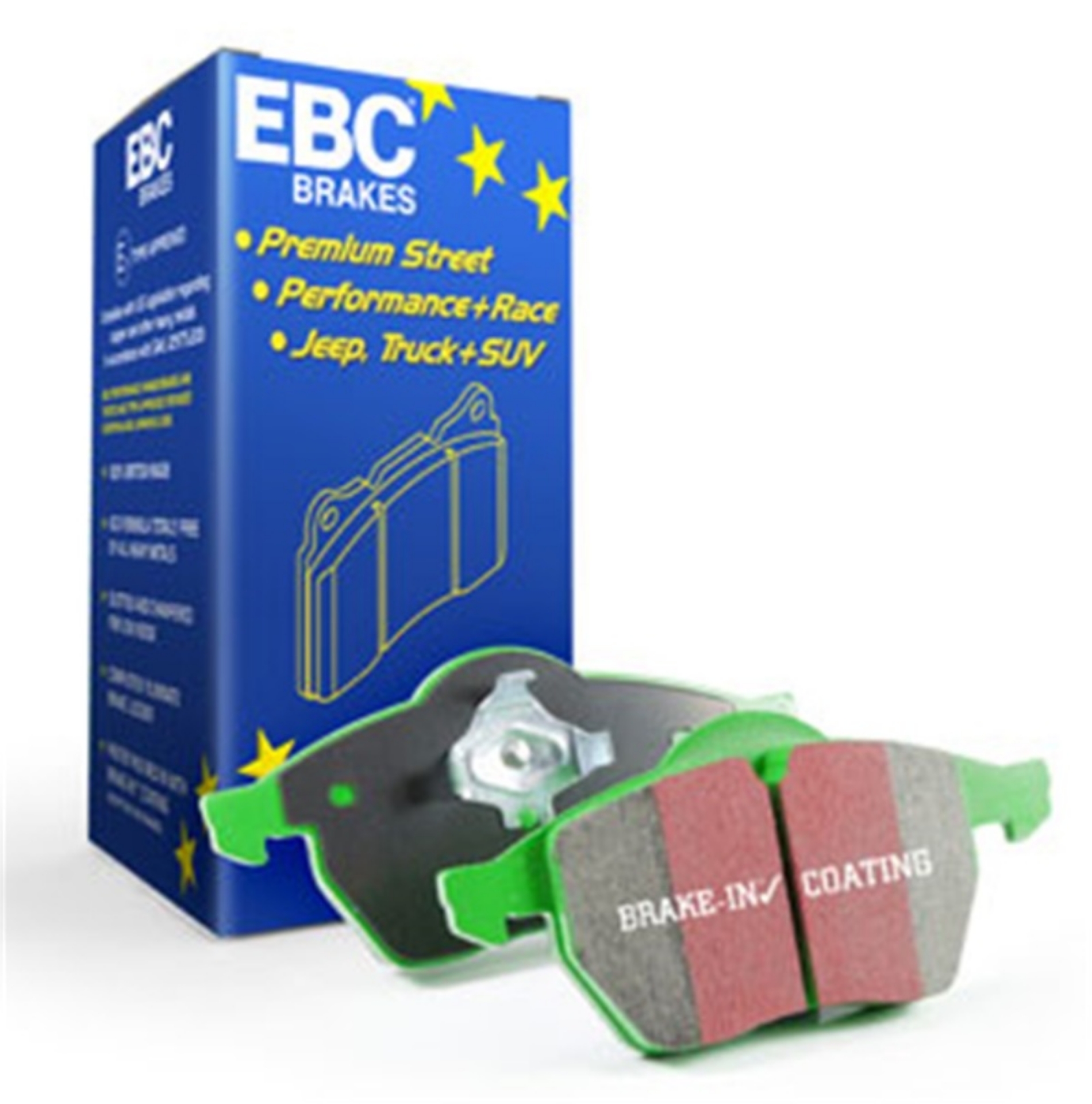 Picture of EBC 07-09 Acura RDX 2-3 Turbo Greenstuff Front Brake Pads