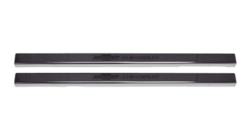 Picture of Putco 2020 Chevy Silv LD-HD Double-Regular Cab w- Bow Tie Etching 2pcs Black Platinum Door Sills