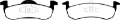 Picture of EBC 07-09 Ford Expedition 5-4 2WD Yellowstuff Rear Brake Pads