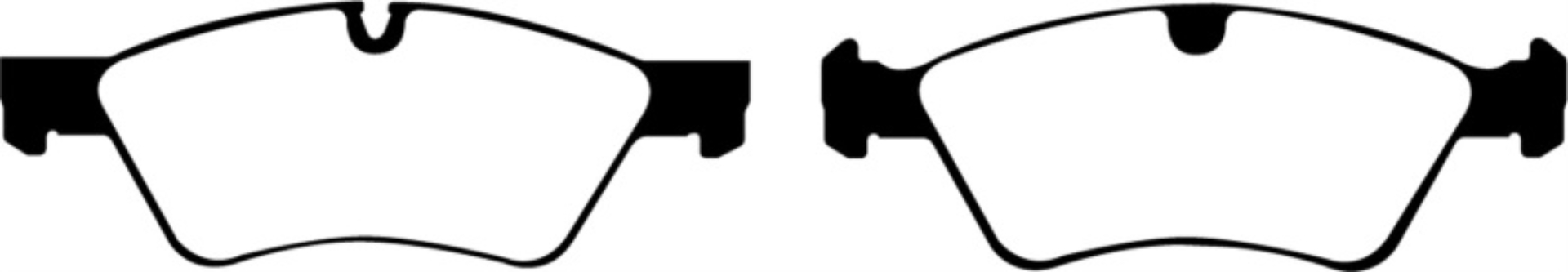 Picture of EBC 07-09 Mercedes-Benz R-Class R320 3-0 TD Greenstuff Front Brake Pads
