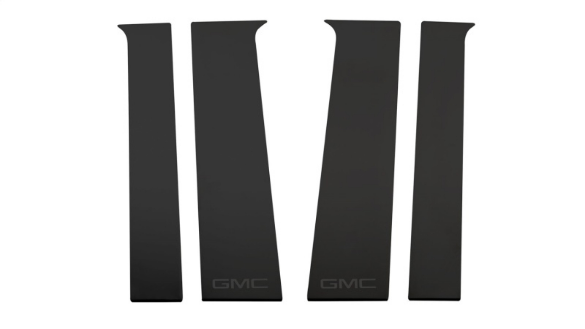 Picture of Putco 2020 GMC Sierra HD - GMC Etching - Crew Cab - Dbl Cab 6pcs Black Platinum Pillar Posts