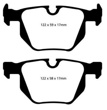 Picture of EBC 07-10 BMW X5 3-0 Ultimax2 Rear Brake Pads