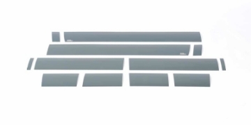 Picture of Putco 07-13 Chevy Silv Ext Cab 5-5ft Short Box - 6in Wide - 12pcs Black Platinum Rocker Panels