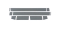Picture of Putco 07-13 GMC Sierra Reg Cab 6-5 Short Box - 6in Wide - 12pcs Black Platinum Rocker Panels