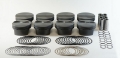 Picture of Mahle MS Chevrolet LS 5-3L 361cid 3-790in Bore x 1-110RCH 4-000 Stroke 2-0cc 11-5 CR - Pist Set of 8