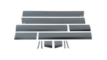 Picture of Putco 14-14 GMC Sierra HD - Crew Cab 6-5 Short Box 6in Wide - 12pcs Black Platinum Rocker Panels