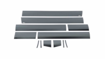 Picture of Putco 14-14 GMC Sierra HD - Crew Cab 6-5 Short Box 6in Wide - 12pcs Black Platinum Rocker Panels